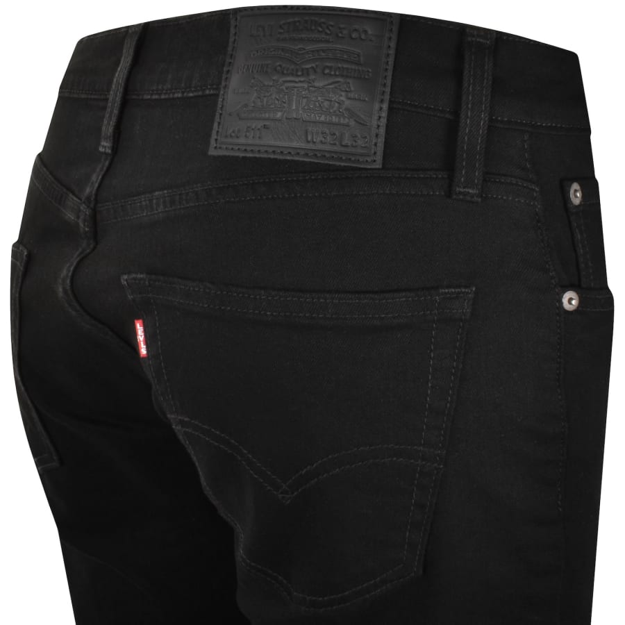 Levi's 511 black slim fit jeans clearance
